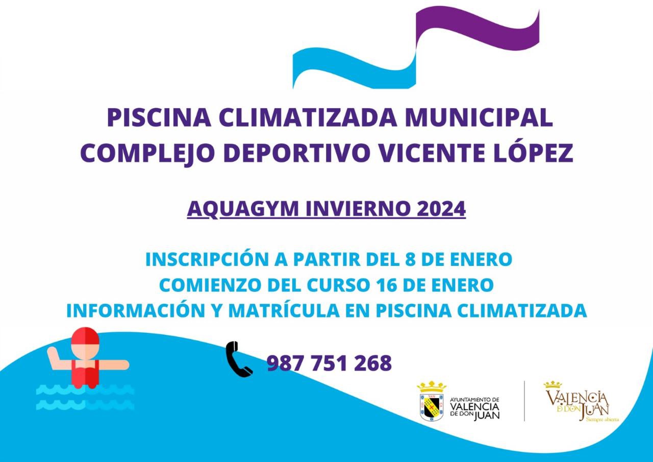 Aquagym invierno 2024