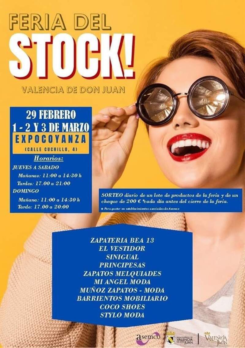 La Feria del Stock contar con 10 establecimientos participantes