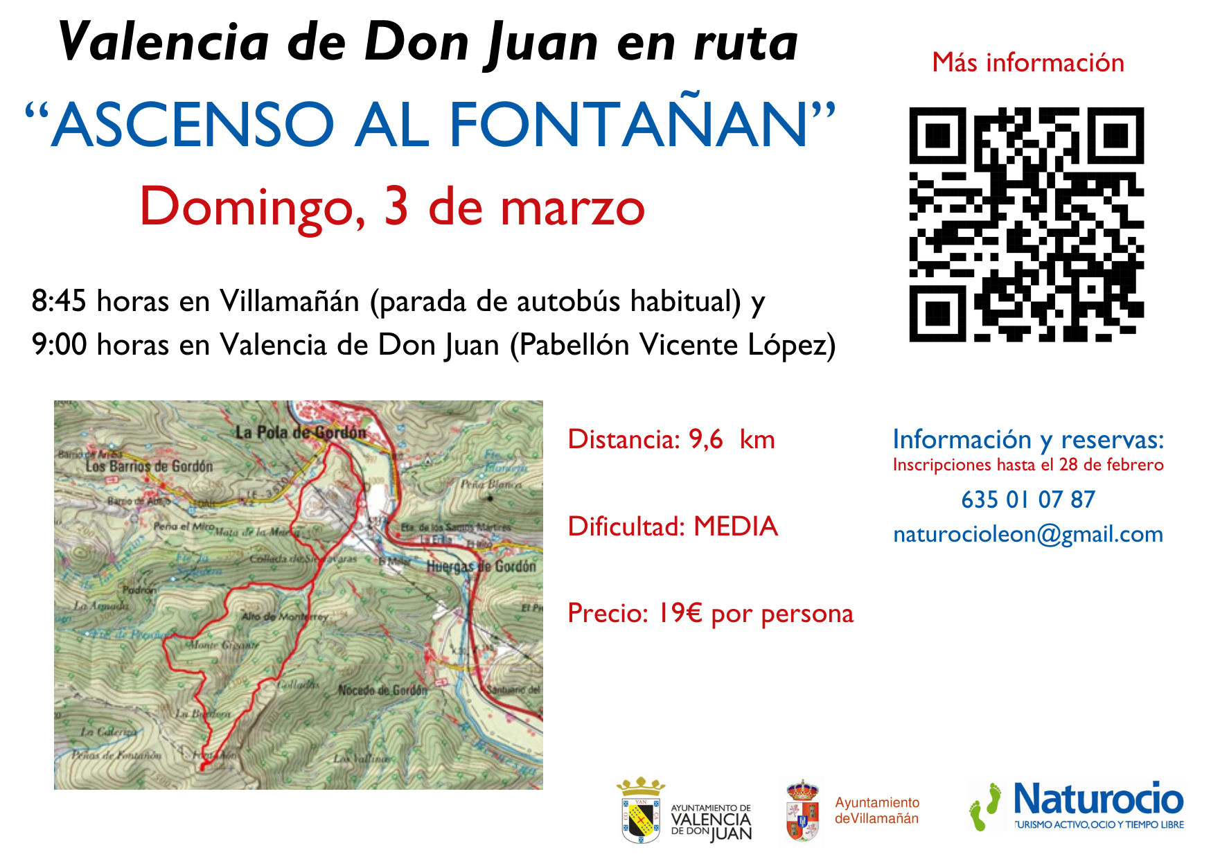 Valencia de Don Juan en ruta: «Ascenso al Fontañan»