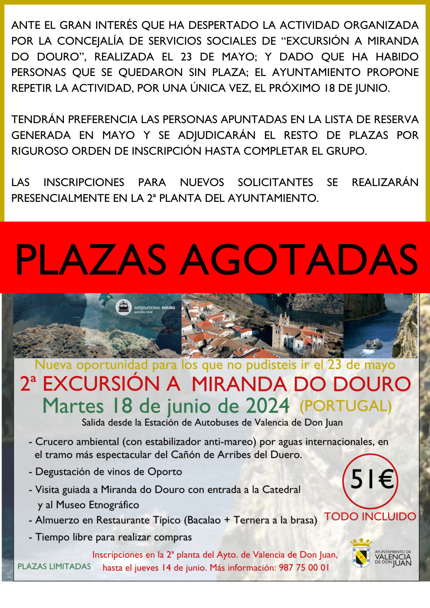 2ª Excursión a Miranda Do Douro