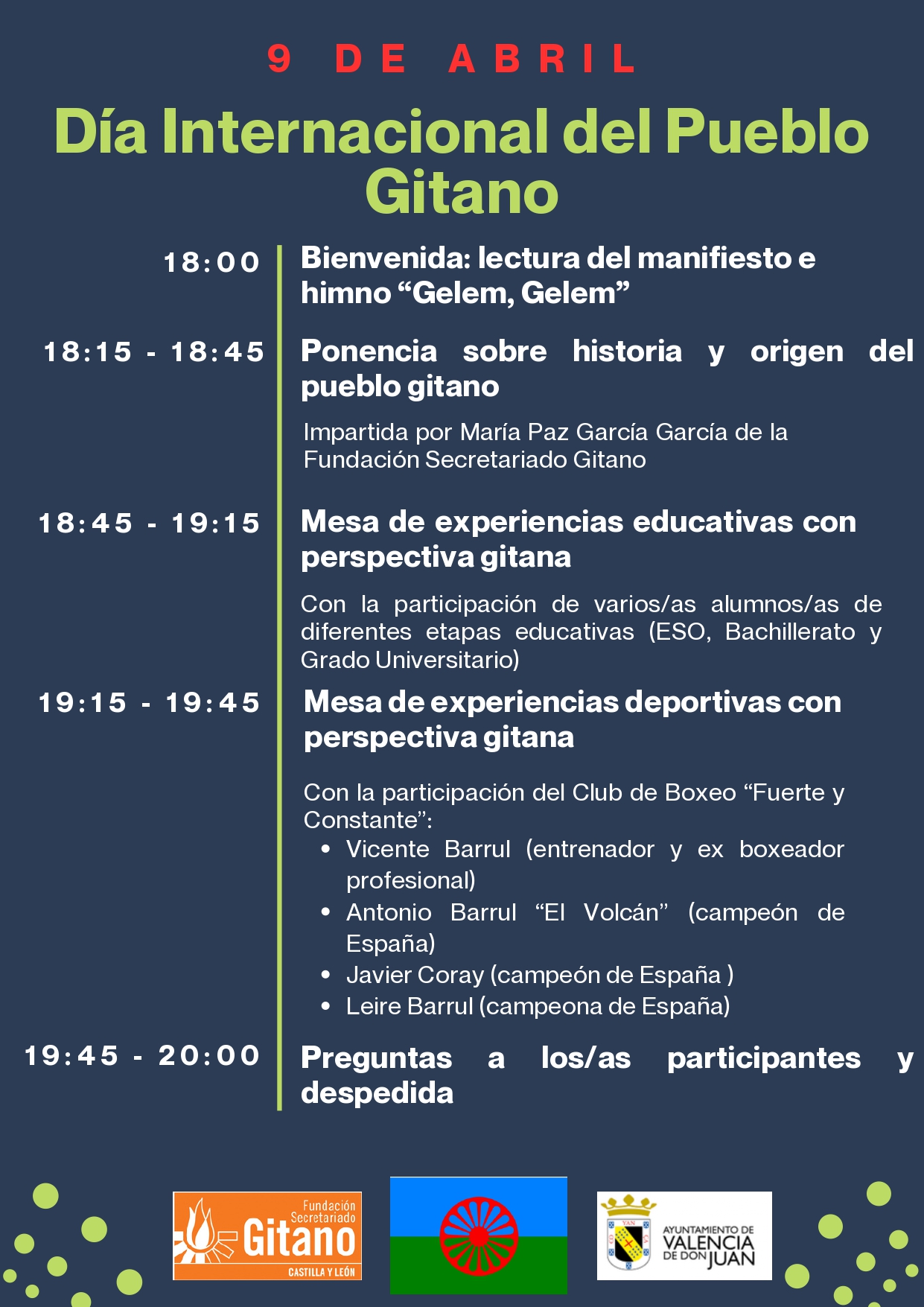 Día Internacional del Pueblo Gitano: 9 de abril