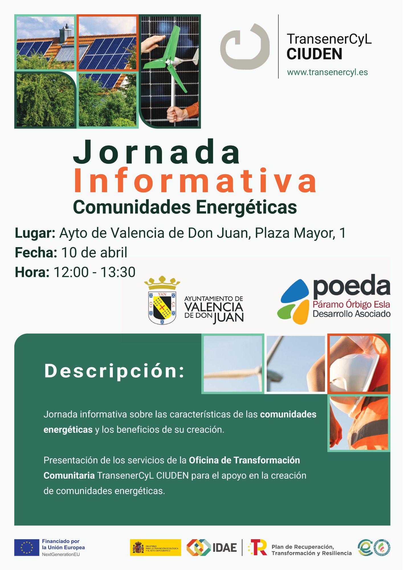 Jornada Informativa Comunidades Energéticas