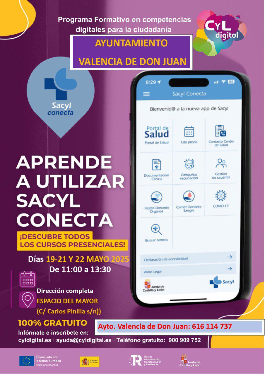 Aprende a Utilizar Sacyl Conecta.