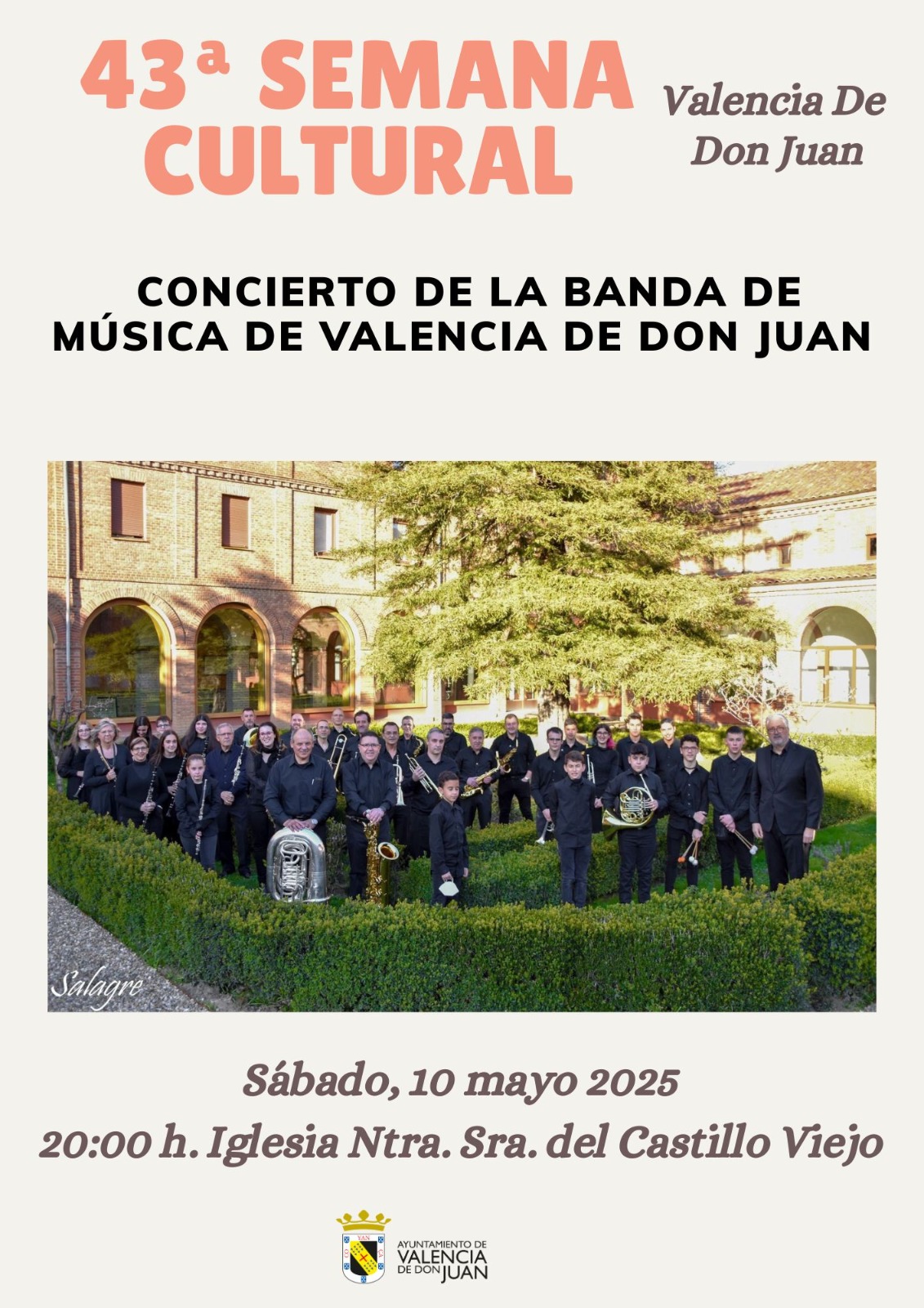 Concierto de la Banda de Música de Valencia de Don Juan.
