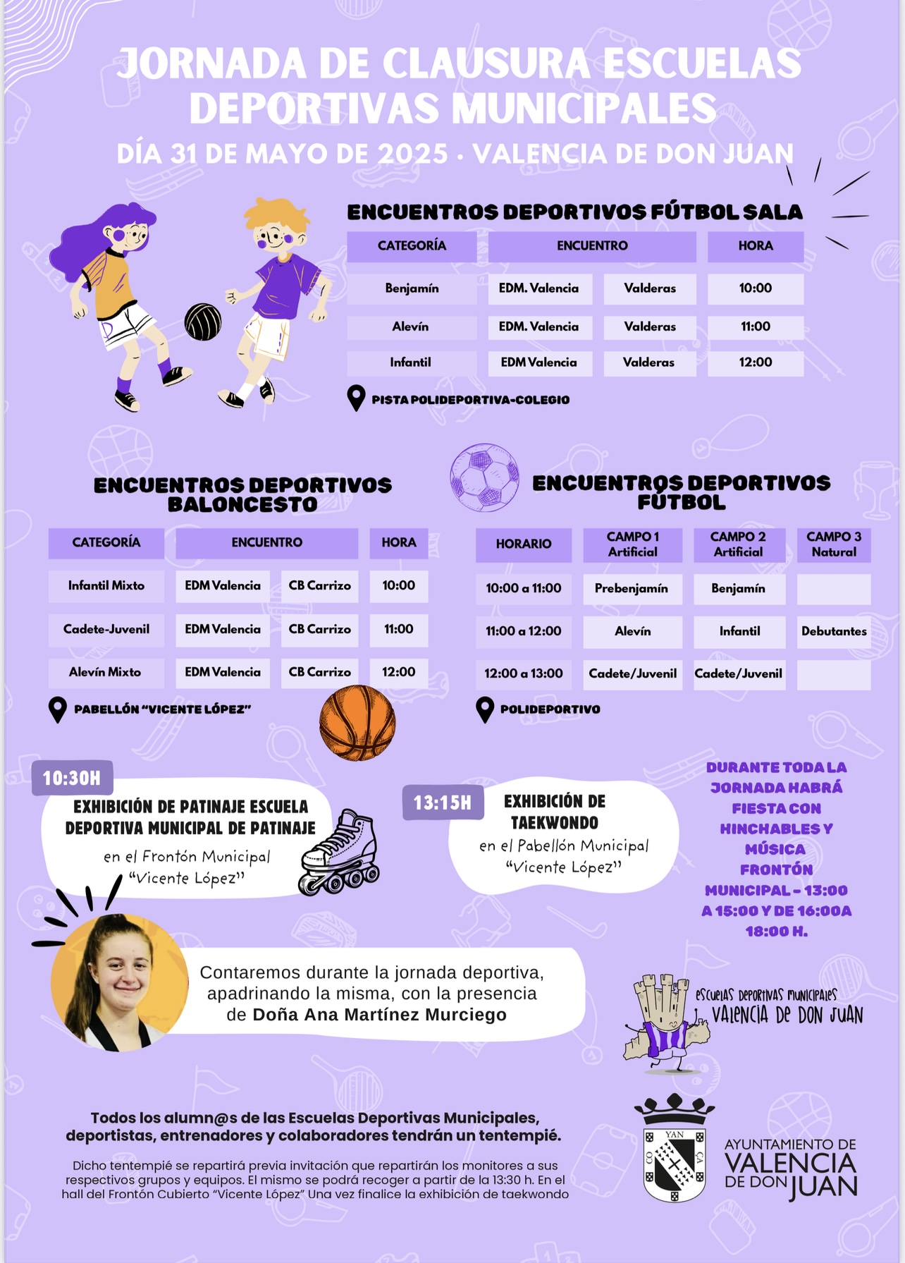 Jornada de Clausura Escuelas Deportivas Municipales