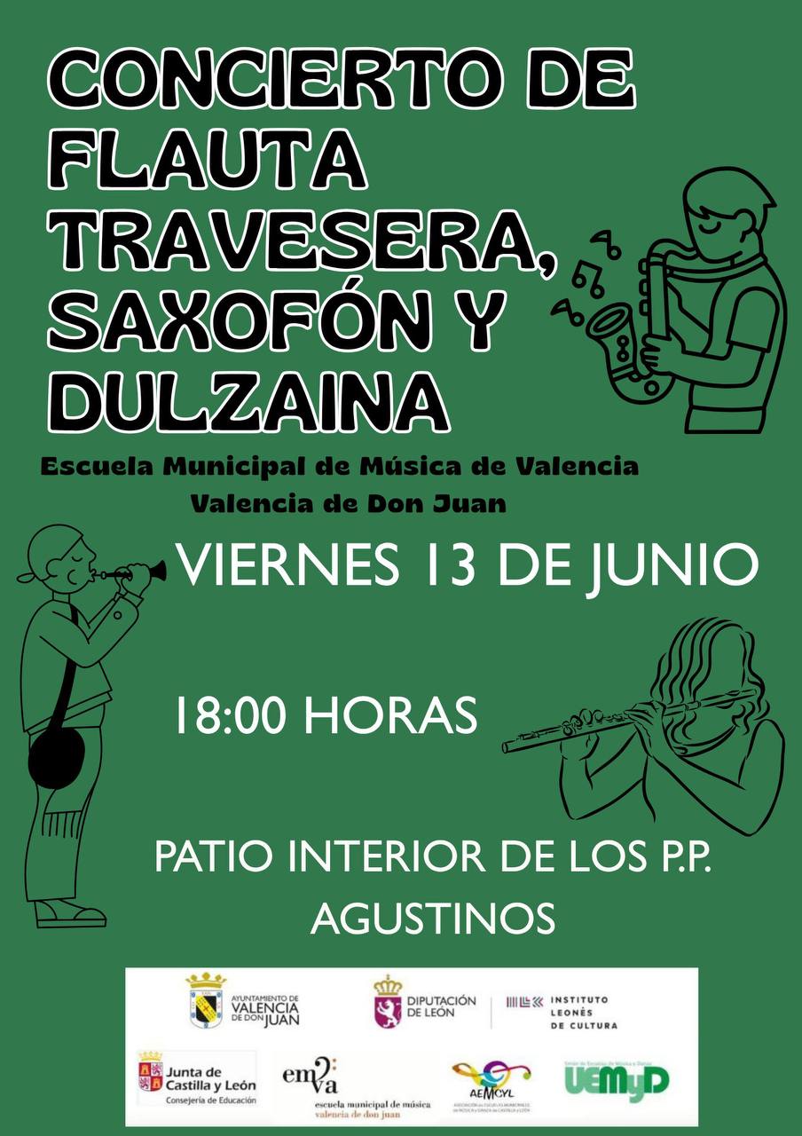 Concierto de Flauta Travesera, Saxofón y Dulzaina