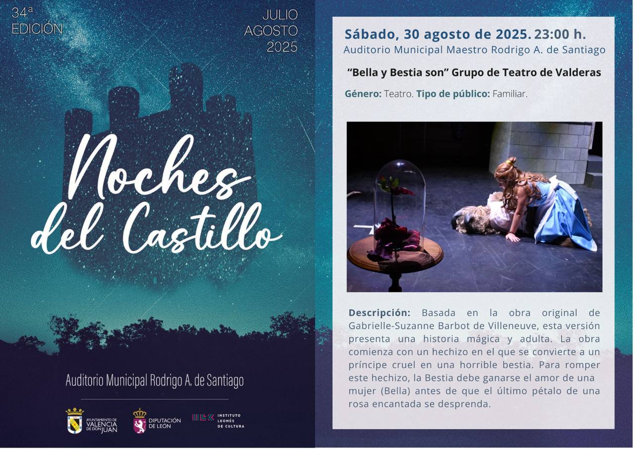 «Bella y Bestia son» Grupo de teatro de Valderas