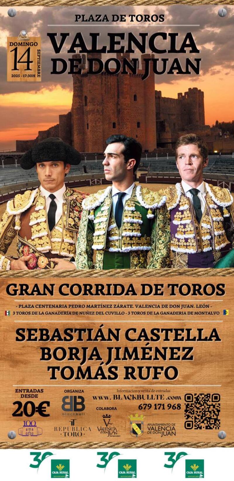 Gran Corrida de Toros Valencia de Don Juan