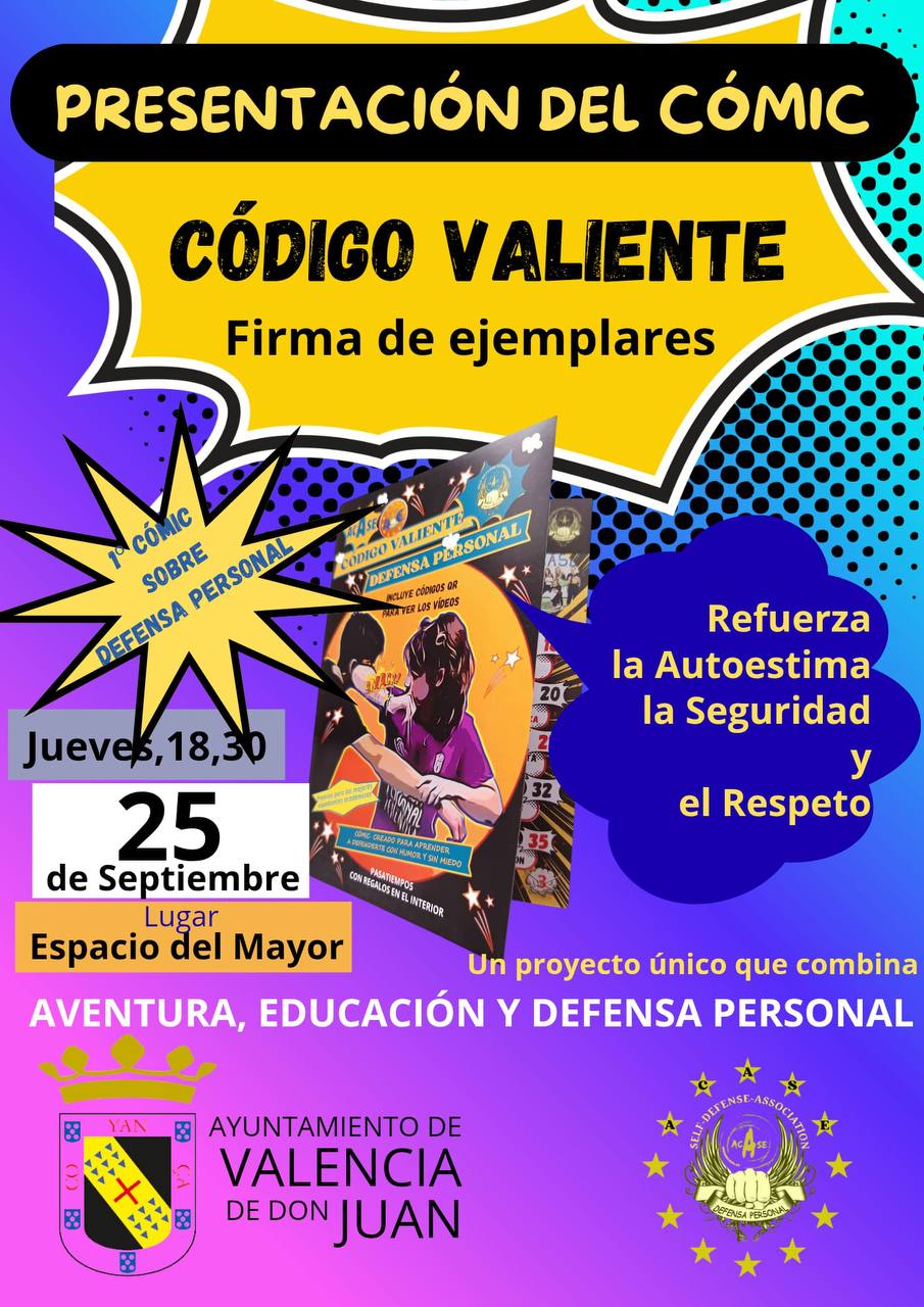 Presentación del Cómic Código Valiente