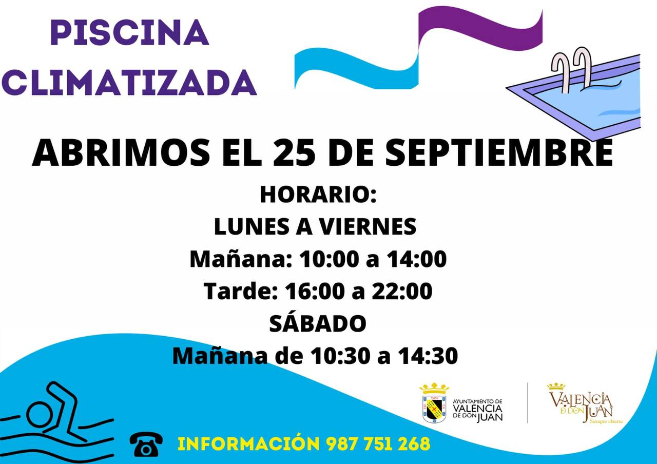 Abrimos Piscina Climatizada