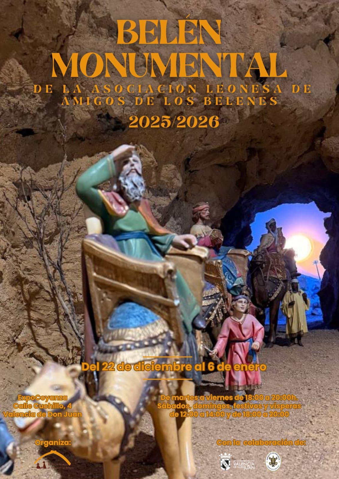 Belén Monumental de la Asociación Leonesa de Amigos de los Belenes