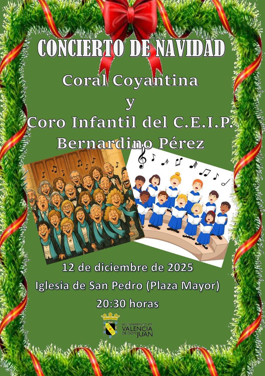 Concierto de Navidad Coral Coyantina y Coro Infantil del C.E.I.P. Bernardino Pérez