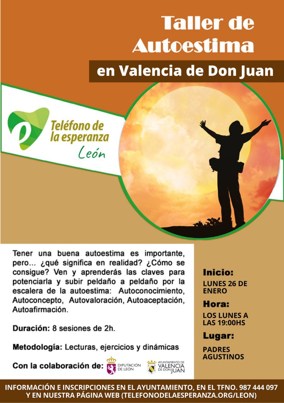 Taller de Autoestima en Valencia de Don Juan