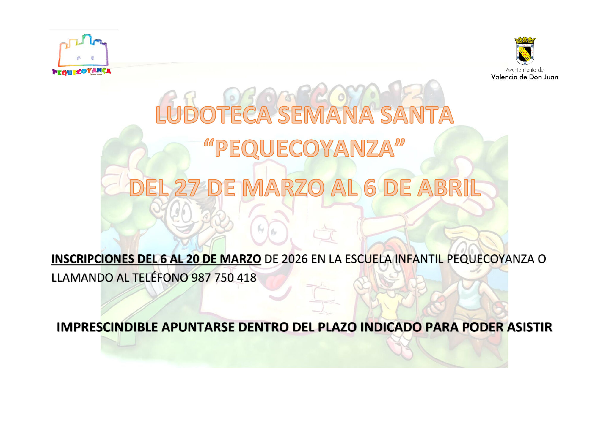 LUDOTECA SEMANA SANTA “PEQUECOYANZA”