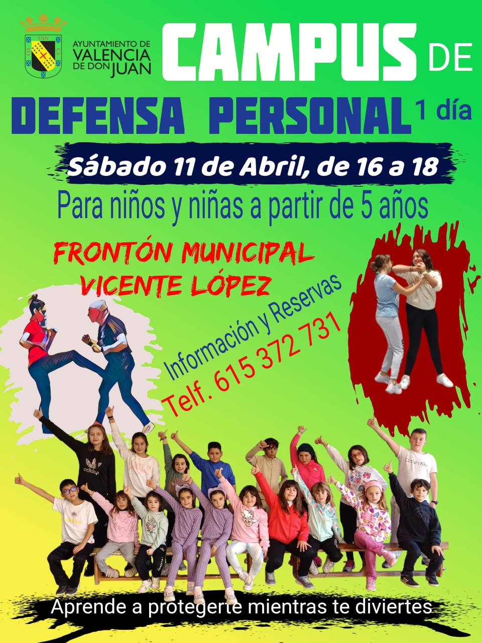 Campus de defensa personal (niños/as)